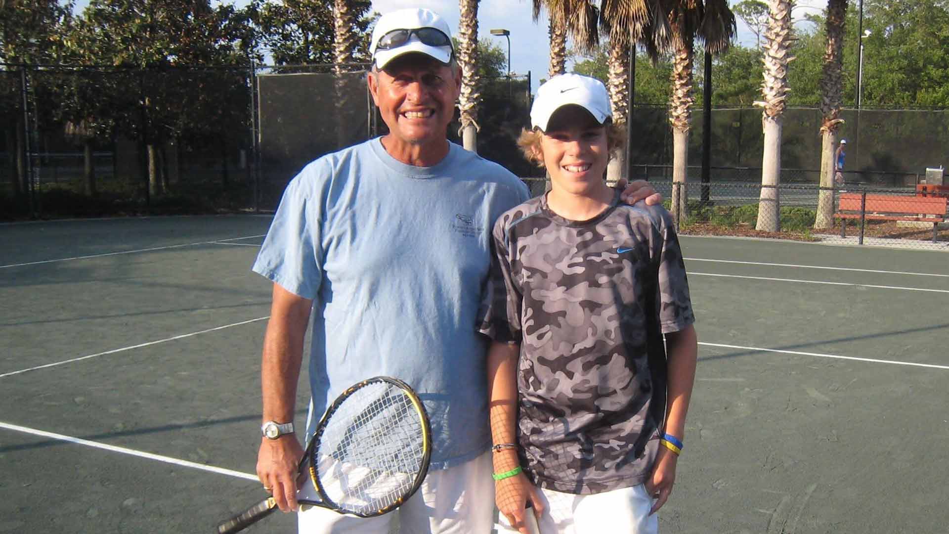 <a href='/en/players/tom-gullikson/g049/overview'>Tom Gullikson</a> has been instrumental in <a href='/en/players/reilly-opelka/o522/overview'>Reilly Opelka</a>'s career.