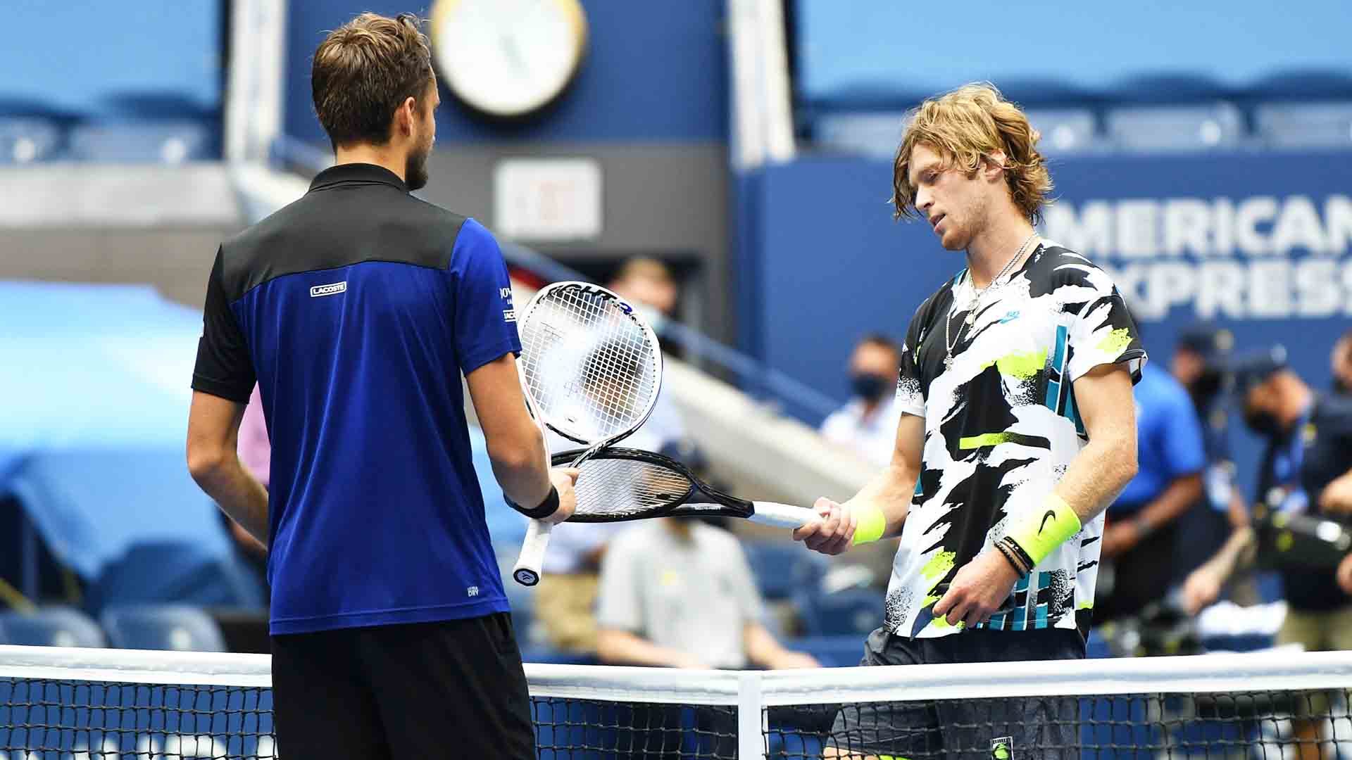 <a href='/en/players/daniil-medvedev/mm58/overview'>Daniil Medvedev</a> and <a href='/en/players/andrey-rublev/re44/overview'>Andrey Rublev</a> became the first Russian duo to reach the quarter-finals at a Grand Slam event since <a href='/en/players/igor-andreev/a511/overview'>Igor Andreev</a> and <a href='/en/players/nikolay-davydenko/d402/overview'>Nikolay Davydenko</a> at 2007 <a href='/en/tournaments/roland-garros/520/overview'>Roland Garros</a>.
