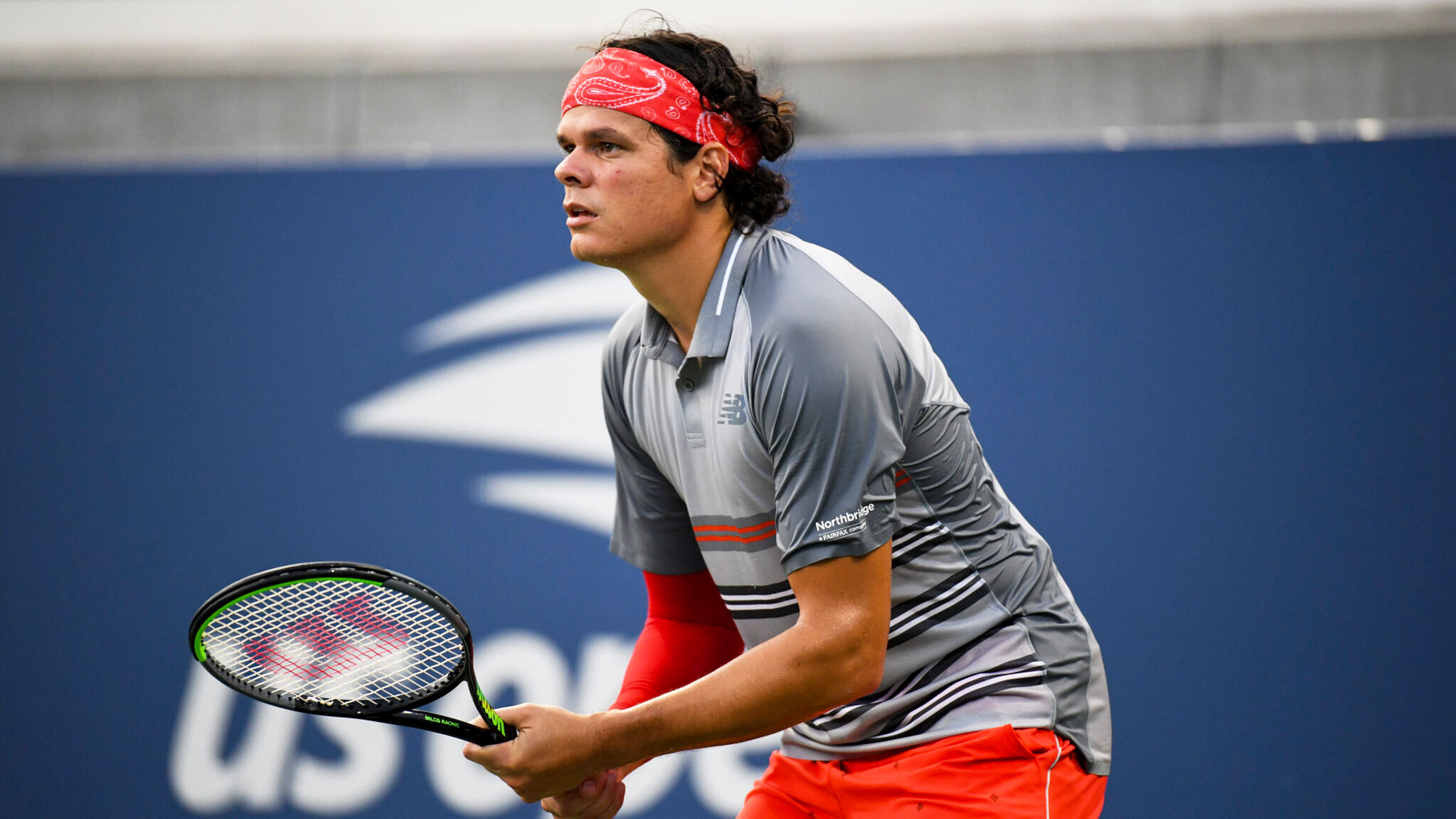 Raonic 2020 <a href='/en/tournaments/us-open/560/overview'>US Open</a> Day 2