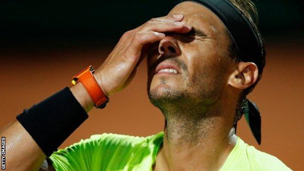 Nadal had won the Rome Open on nine occasions before bowing out in the quarter-finals