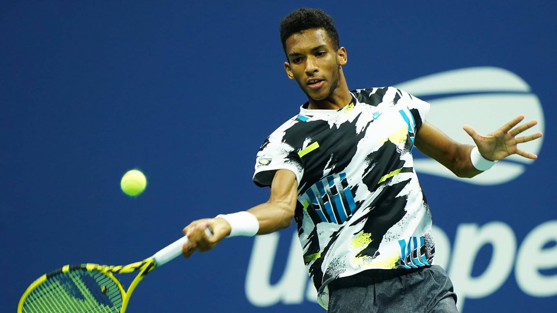 Auger-Aliassime <a href='/en/tournaments/us-open/560/overview'>US Open</a> 2020 Forehand