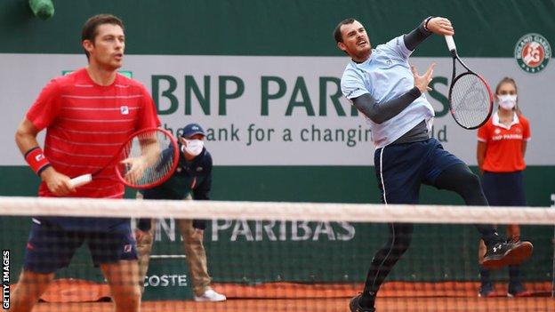 Britain's Jamie Murray and Neal Skupski