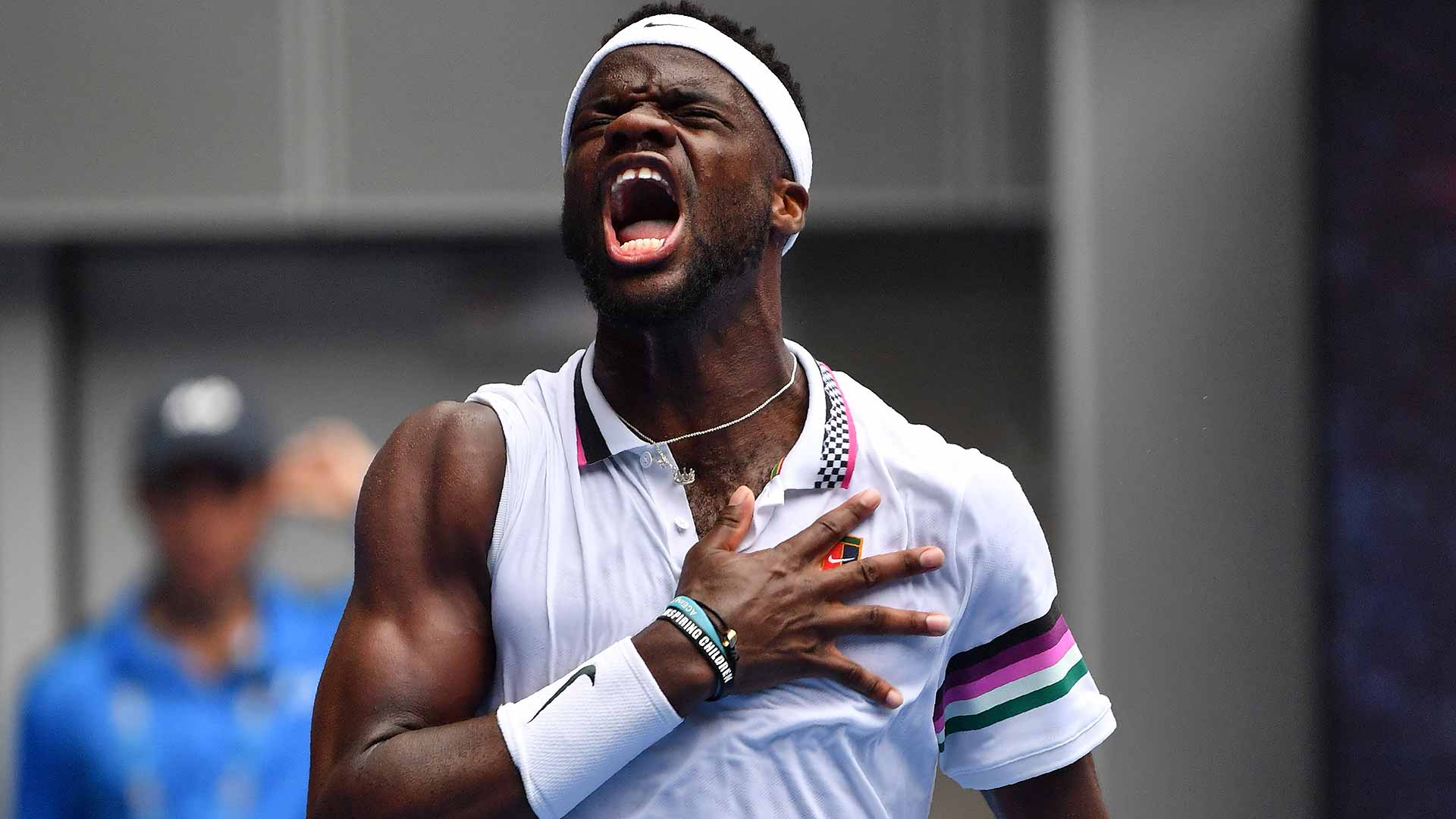 <a href='/en/players/frances-tiafoe/td51/overview'>Frances Tiafoe</a> upsets <a href='/en/players/kevin-anderson/a678/overview'>Kevin Anderson</a> at the <a href='/en/tournaments/australian-open/580/overview'>Australian Open</a>