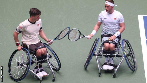 Gordon Reid and Alfie Hewett