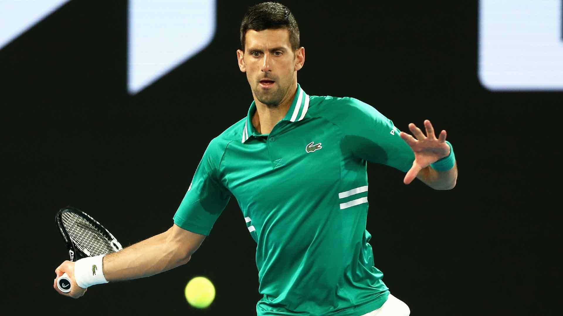 <a href='https://www.atptour.com/en/players/novak-djokovic/d643/overview'>Novak Djokovic</a> owns a 78-8 record at the <a href='https://www.atptour.com/en/tournaments/australian-open/580/overview'>Australian Open</a>.