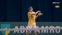 Watch De Minaur Practise In Rotterdam