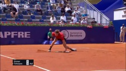 Tsitsipas Loses His Grip, But Not The Point