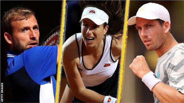 Dan Evans, Johanna Konta and Cameron Norrie are the leading British hopes at the 2021 French Open