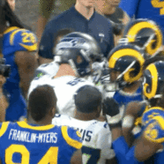 Aaron Donald Took A Cheap Shot From Justin Britt Then Tried To Settle Things After The Game
