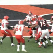Browns Blockers Help David Njoku Crowd-Surf Into The End Zone