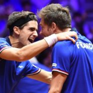 France take the doubles to keep Croatia at bay in Davis Cup final