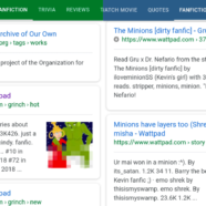 Google Axes ‘Fanfiction’ Tab That Suggested Grinch and Minions Porn