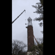 I Can’t Stop Watching This Video Of Purdue Wrecking Its Fancy Clock Face