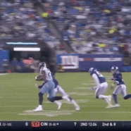Marcus Mariota Brings Alec Ogletree To His Knees With Powerful Block