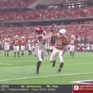 Oklahoma’s Grant Calcaterra Makes Impressive One-Handed Touchdown Catch To Ice Big 12 Championship
