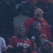 Chiefs Fans Threw Snowballs During Their Playoff Game