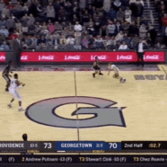 Georgetown Freshmen Mac McClung And James Akinjo Come Up Clutch Against Providence