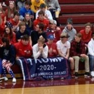 High School Students Bring Trump 2020 Flag To Basketball Game Against Predominantly Black School
