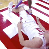 NC State Player Ejected For Flipping Opponent Down By The Ankle