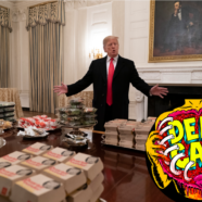 The Big Boy President Threw A Burger Party For His Football Pals