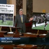 Useless Senator From Louisiana Takes To The Floor To Moan About The Saints Game