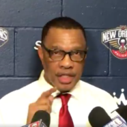 Alvin Gentry Turns Frosty As Hell When Asked About Anthony Davis Leaving Arena Mid-Game