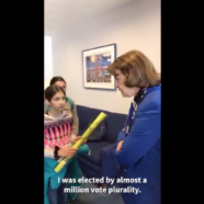 Dianne Feinstein Is Not Happy With Kids Asking Her to Vote for the Green New Deal