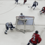 Jakub Vrana Nefariously Dinged It Off The Goalie’s Back For A Goal