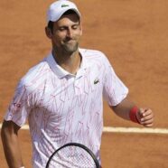 Novak Djokovic wins first match after US Open disqualification