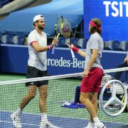 Stefanos Starstruck In Ashe Debut