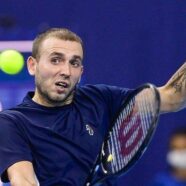 Dan Evans reaches second round of Vienna Open after Aljaz Bedene retires