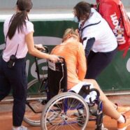 French Open 2020: Kiki Bertens accused of exaggerating injury after leaving court in wheelchair