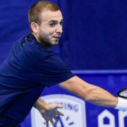 Vienna Open: Dan Evans beats Jurij Rodionov to reach quarter-finals