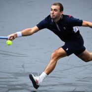 Paris Masters: Dan Evans beaten by Stan Wawrinka in first round