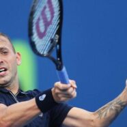 Qatar Open: Dan Evans to play Roger Federer after Jeremy Chardy win
