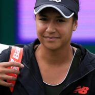 Heather Watson advances to Birmingham quarter-finals as Zhang Shuai retires