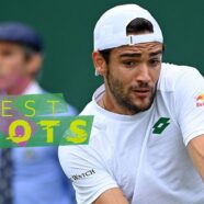 Wimbledon 2021: Watch the best shots as Matteo Berrettini beats Guido Pella in first round