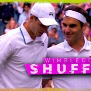 Wimbledon 2021: Djokovic roars, celeb spotting & banana mind games – day nine best bits